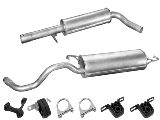 ГЛУШНИКИ + MAX КОМПЛЕКТ VW GOLF 4 IV 1.4 ХЕТЧБЕК