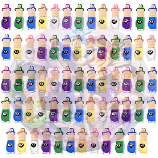 НАБІР РІЗНИХ АРОМАТІВ 10 АРОМАТИЧНИХ НОТ 64 ШТ.