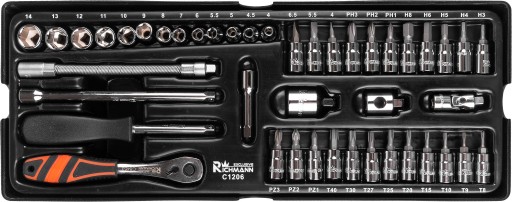 Картридж-набір насадок 1/4 ' 4-14 мм біти S2 44 EL