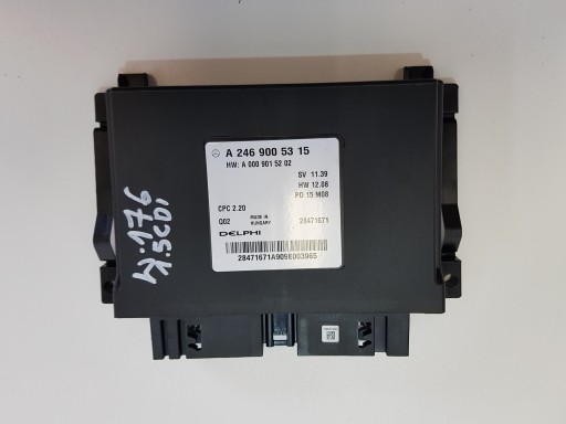 MERCEDES w176 module control unit A2469005315