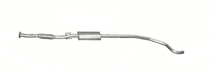 07.438 - Средний глушитель+elast муфта. Alfa Romeo Mito 1.4