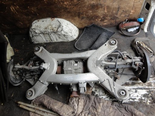 55 - Задняя подвеска в сборе vw phaeton 5.0 tdi v10 1