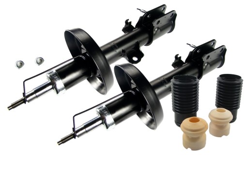 053632,053633,3610 - Амортизаторы х2 передние+бампера+чехлы opel vectra b газ