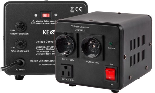 ПЕРЕТВОРЮВАЧ НАПРУГИ KEMOT 800 ВТ / 1000 ВА