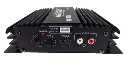 АВТОМОБІЛЬНИЙ ПІДСИЛЮВАЧ VK 500W 2 КАНАЛИ VK-239