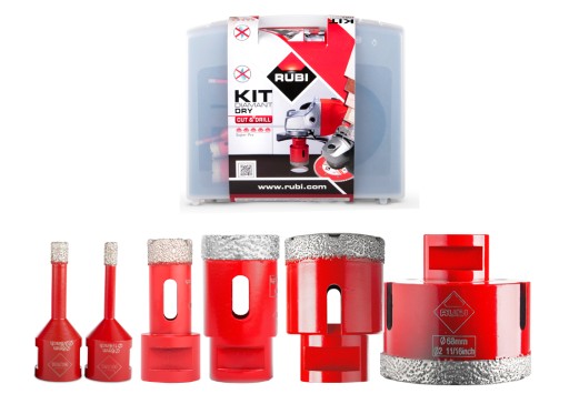 Набір свердел RUBI DRYGRES 6 шт. PL RUBI06969
