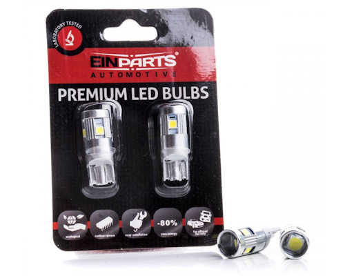 Einparts LED auto žárovka H21W BAY9S neCANBUS 9-16V 6000K balení 2 ks  [EPL192] levná elektronika značky EinParts