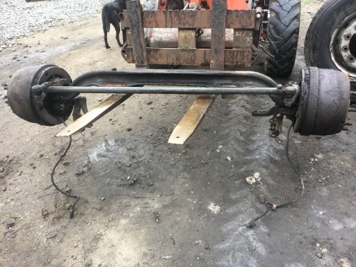 378456214 - Volvo fh 12 передняя ось полная балка