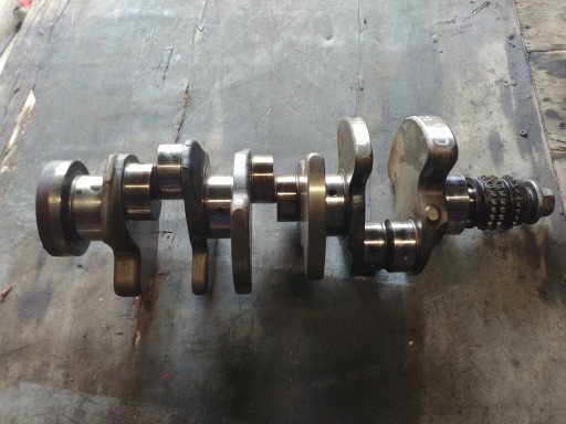 Втулки колінчастого вала mercedes om 272 3.5