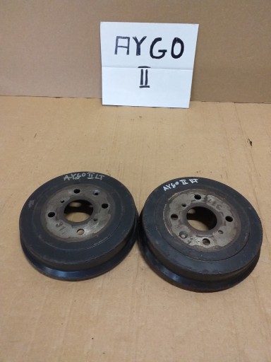 Toyota AYGO II барабаны задняя челюсть