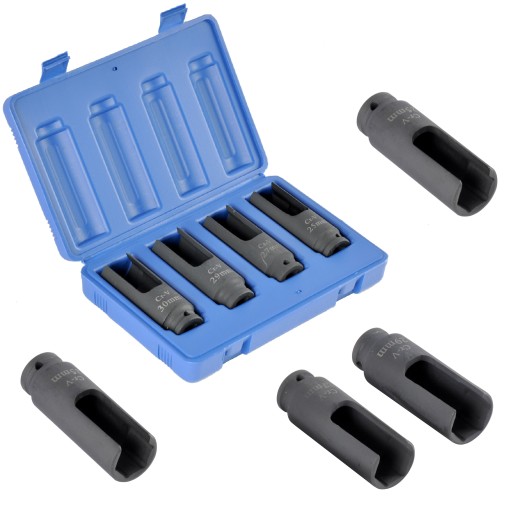 НАБІР НАСАДОК ДЛЯ ІНЖЕКТОРА 4ШТ КОВПАЧКИ ГАЙКОВІ КЛЮЧІ