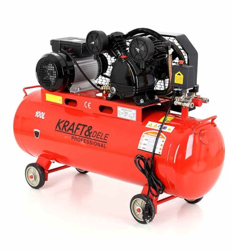 КОМПРЕСОР 100 Л ПОВІТРЯНИЙ КОМПРЕСОР 3.8HP НАСОС V2065