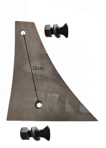 00005 - Грудь плуга STALTECH STANROL U170P PZ Plug + винты