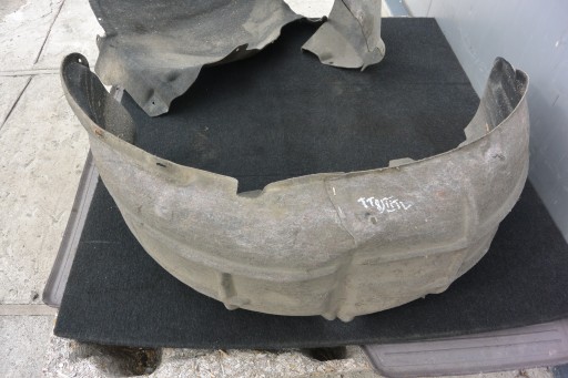mudguard rear part left right AUDI TT 8J KOMPLET