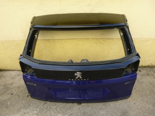 PEUGEOT 3008 II P84 16- heckklappe kofferraumdeckel Kofferraum hinten