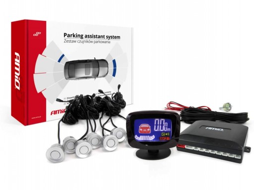 Датчики паркування заднього ходу передні + задні x8 LED-GRAF