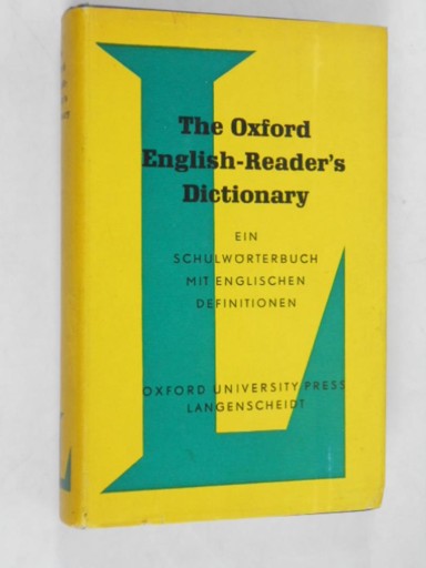 The oxford English reader's dictionary