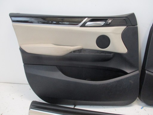 upholstery upholstery side door BMW X4 F26 rear.
