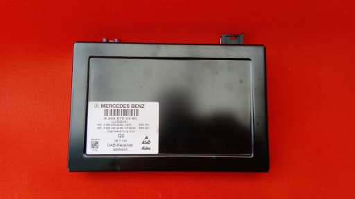 Mercedes W204 тюнер модуль радио ТВ 2048705490