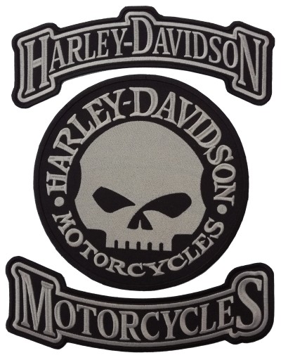 ВАР полоса HARLEY DAVIDSON + мотоциклы + череп