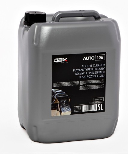 JAX PROFESSIONAL 106 ДЛЯ МЫТЬЯ ПРИБОРНОЙ ПАНЕЛИ