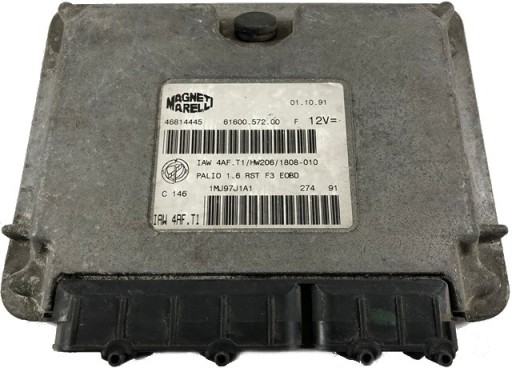 46814445IMMO - Комп'ютер ecu fiat palo iaw 4af.t1 46814445 immo off