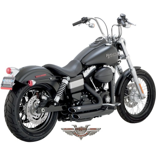 47227 - Выхлопная система HARLEY DYNA LOW WIDE STREET V&H 12-17