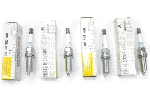 8200587901 - Renault clio 1.2 16v свічки запалювання 4 шт
