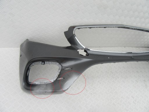 MERCEDES E 213 AMG bumper CHROM front front