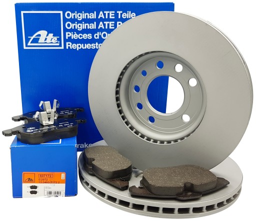 OPEL VECTRA C 1.8 ДИСКИ ТОРМОЗНЫЕ КОЛОДКИ ПЕРЕДНИЕ