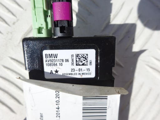 BMW F22 antenna amplifier AM/FM aerial 9231178