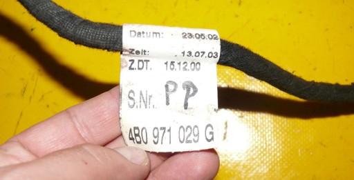 wiring electrical door right front AUDI A6 C5 LIFT 01-04r 4B0971029G