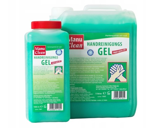 Гель для мытья рук MANU CLEAN 5l Eilfix