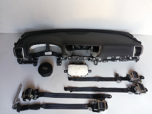 KIA SPORTAGE 4 IV ДОСКА КОНСОЛЬ ПОДУШКА БЕЗОПАСНОСТИ РЕМНИ ORG