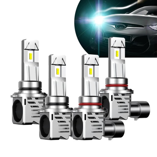 24000lm - Світлодіодні лампи H8 H9 H11 H16 Xenon 130W