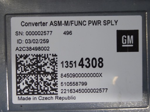 module KEYLESS 13514308 OPEL ASTRA K V