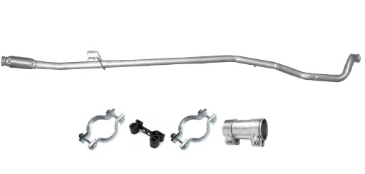 19.502 - PEUGEOT 206 1.6 HDi (04-07) Універсал Середня труба