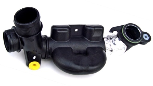 GT52-013 - VOLVO S40 II 1.6 D резонатор трубка Турбо кабель