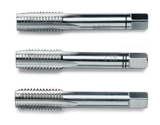 ТРИ РУЧНЫХ ОТВОДНИКА HSS M7X1 BETA 431/7