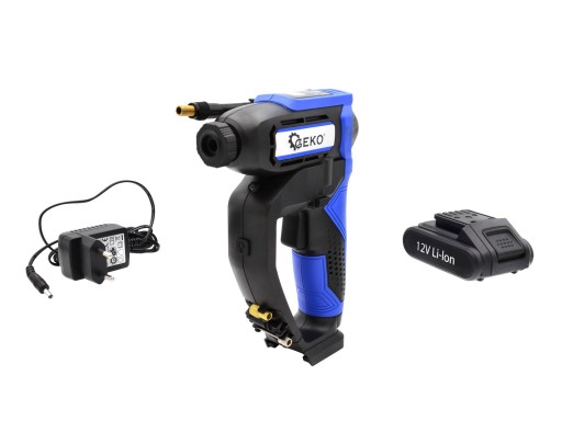 Акумуляторний насос компресор 12V LCD 150PSI 9bar