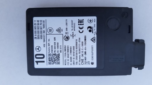 W238 W222 W213 W205 радар-датчик A0009052511