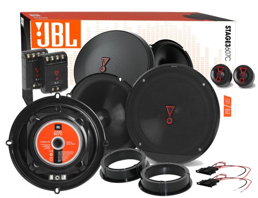 3 - JBL STAGE3 607C колонки VW TRANSPORTER T5 спереди