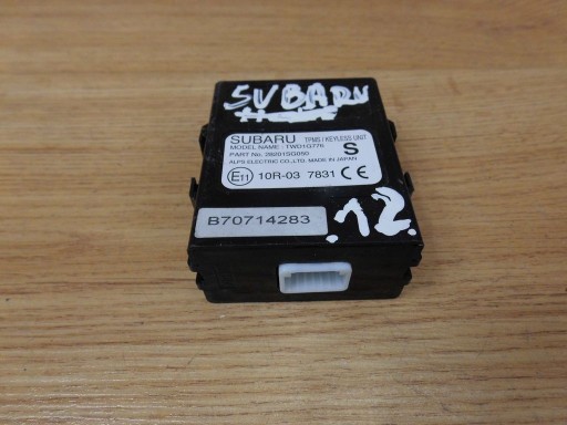 SUBARU FORESTER IV SJ 2017 MODULO PRESSIONE W KOLACH KLUCZYKA TPMS
