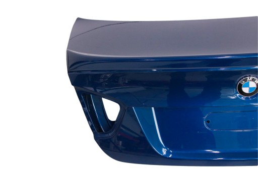 BMW E90 boot door spoiler LE MANS BLAU METALLIC