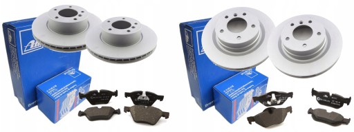 Диски колодки ATE спереду і ззаду BMW 3 E90 E91 E92