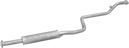 12.202 - ГЛУШНИК MAZDA 626 1.8-2.0 97-03 СЕРЕДНІЙ