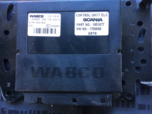 1851677 - Драйвер ecas elc wabco scania