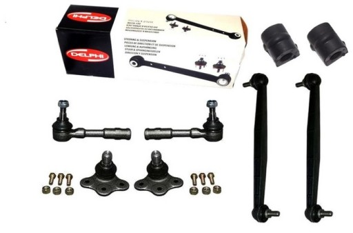 0350611,0350138,1603215 - КРІПИЛЬНІ ДЕТАЛІ КІНЦІ ШТИРІ ПЕРЕДНІ OPEL ZAFIRA A