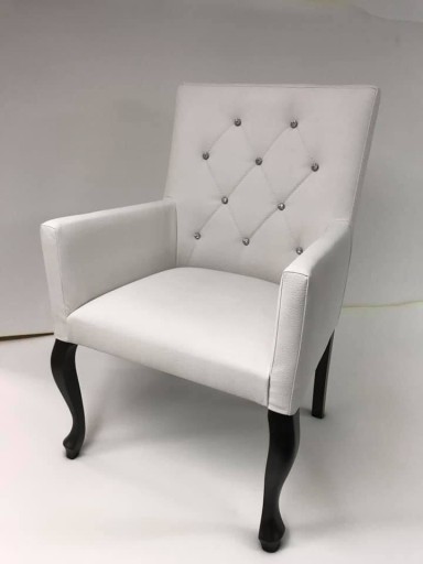 Fotel do salonu jadalni BLINK karo z kryształkami (krzesła) • Cena, Opinie  • Krzesła 7856377929 • Allegro