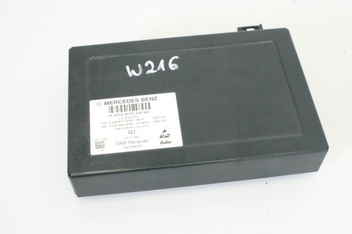 ТВ тюнер модуль A2048705490 MERCEDES CL W216